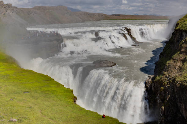 istock View on Gullfoss waterfall in southern Iceland 1218936299