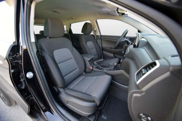 istock Front seats of a modern suv 1218942400