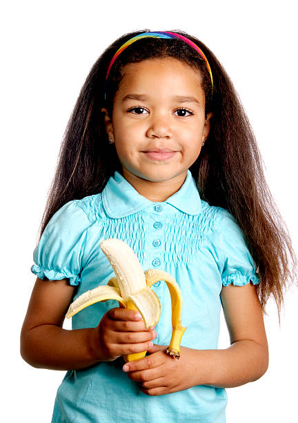 istock Girl Holding a Banana 121894868