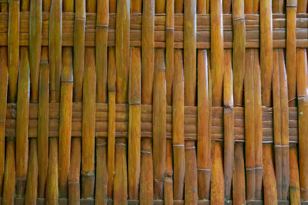 istock Background from a wooden mesh or wood 1218955691
