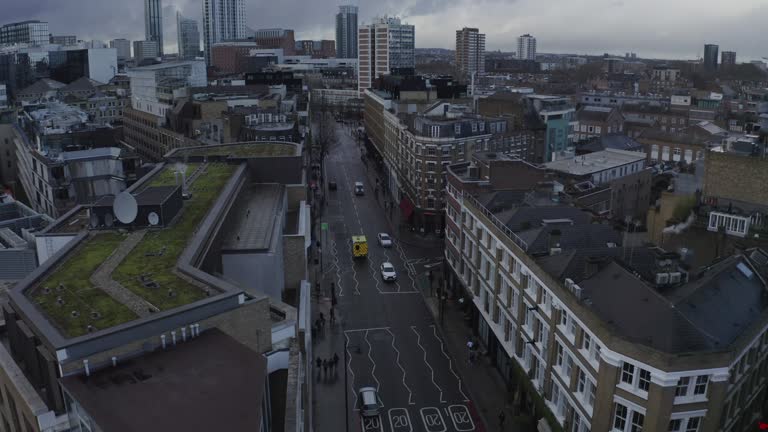 Ambulance aerial tracking - UK, London