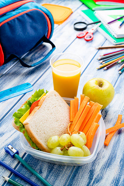istock Healthy school lunch box 1218956595