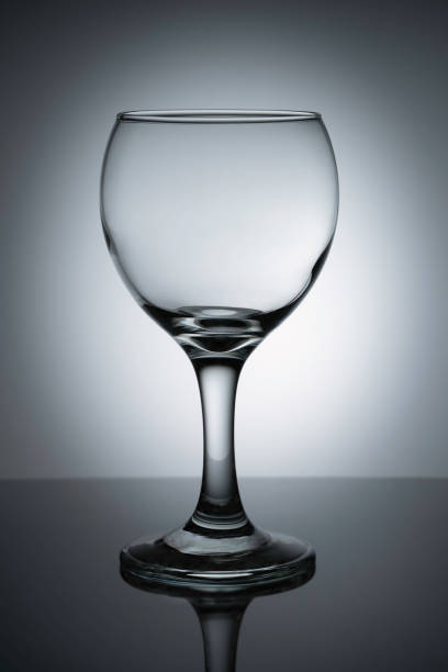istock Product photography: shot of an empty wine glass 1218958001