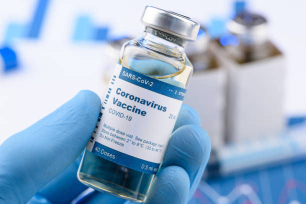 istock Coronavirus COVID-19 vaccine multi dose bottle 1218961131