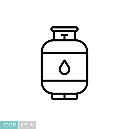 Ilustración de Icono Vectorial De Cilindro De Gas Propano y más Vectores  Libres de Derechos de Gas - Gas, Ícono, Bote - iStock