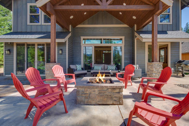istock Great modern and rustic American home interiors and exteriors. 1218967133