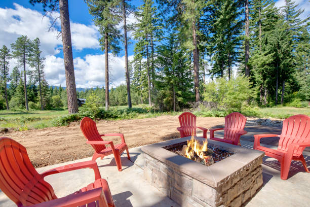 istock Great modern and rustic American home interiors and exteriors. 1218967306