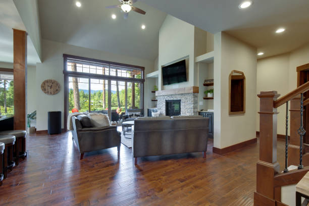 istock Great modern and rustic American home interiors and exteriors. 1218967410