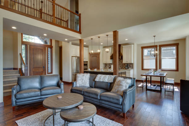 istock Great modern and rustic American home interiors and exteriors. 1218967483