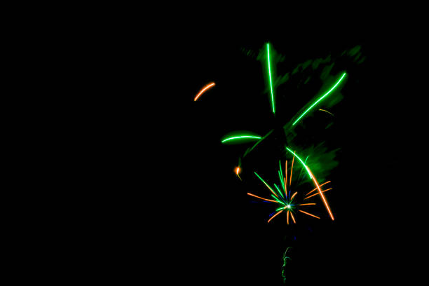 istock Fireworks display night in London, United Kingdom 1218970686