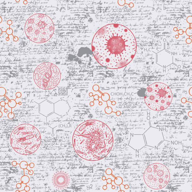 Biochemistry Pattern 460+ Drawing Of Biochemistry Wallpaper Stock Illustrations, Royalty ...