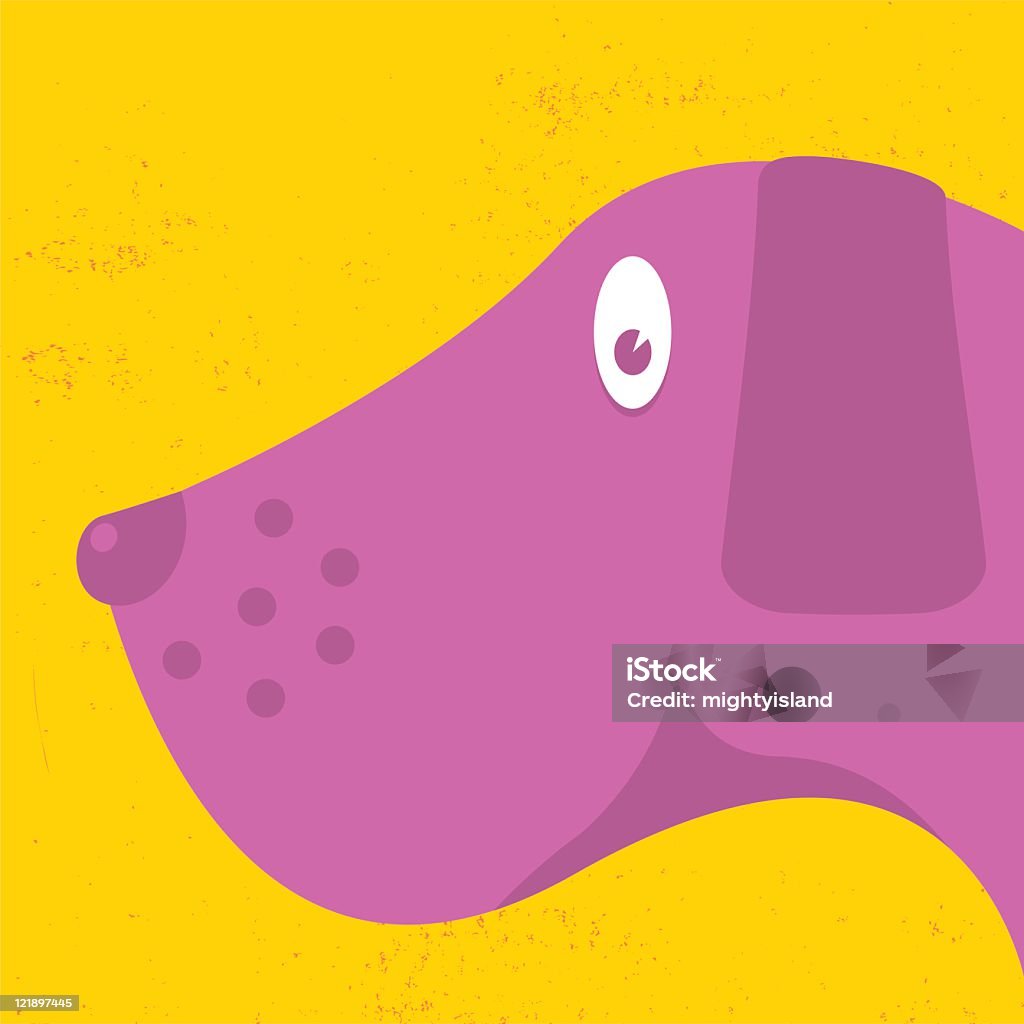 Собака с принтом в стиле поп-арт - Векторная графика Поп-арт роялти-фри