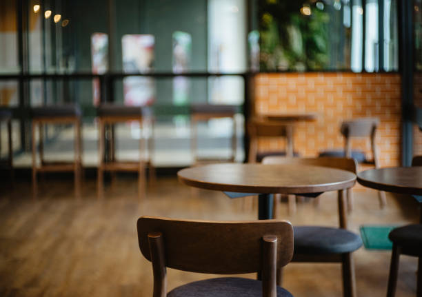 istock Chair Interior of a modern restaurant or bar 1218975310
