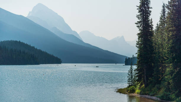 istock malignant lake, Jasper National Park, Alberta, Canada 1218977409