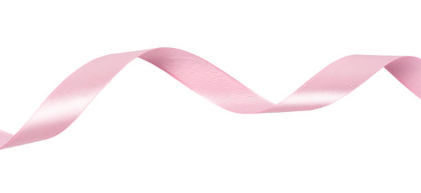 istock A pink ribbons isolated on a white background with clipping path. 1218978384