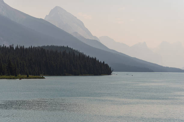 istock malignant lake, Jasper National Park, Alberta, Canada 1218979729