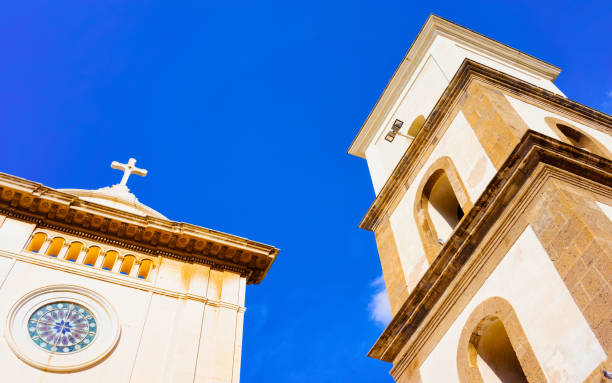 istock Santa Maria Assunta Church in Positano reflex 1218989380