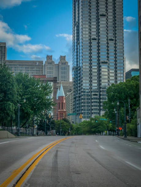 istock Atlanta Empty Streets During COVID-19 1218990130