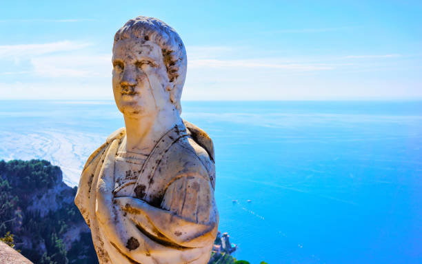 istock Sculpture at terrace of Ravello village reflex 1218991449