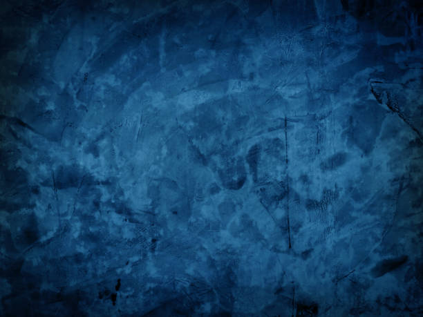 istock Beautiful Abstract dark blue ocean concrete wall texture background. Polished concrete floor grunge surface. 1218991976