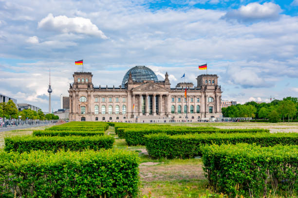 istock Reichstag building (Bundestag - parliament of Germany) in Berlin 1218992025