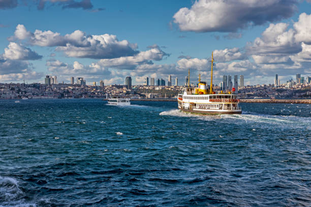 istambul - ferry terminal - fotografias e filmes do acervo