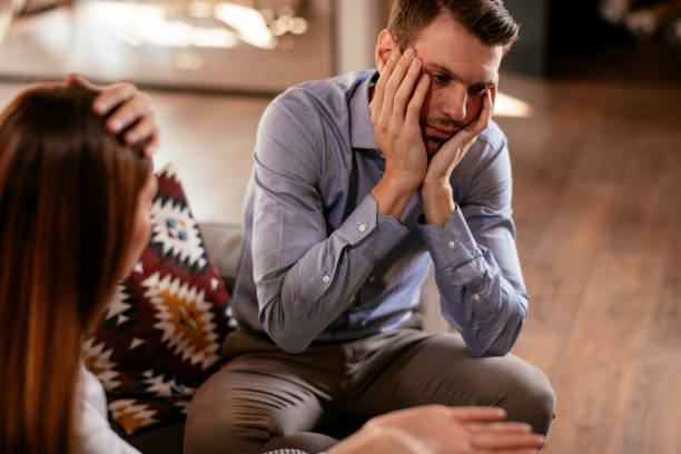 istock Unhappy young couple 1219004089