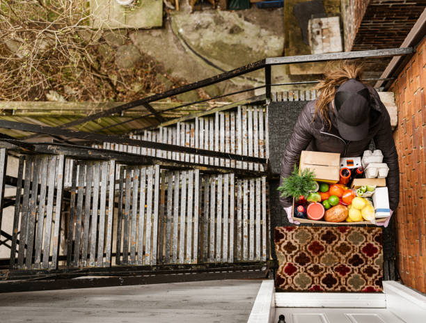 istock COVID-19, Home food delivery during lockdown 1219006973
