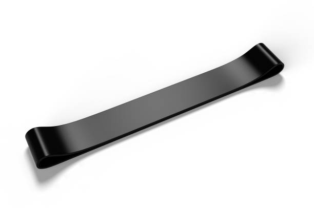 istock Fitness Resistance  Exercise Loop Band for Branding. 3d render illustration. 1219014414
