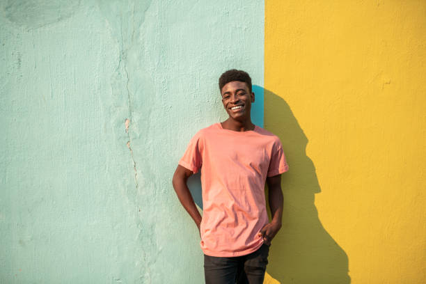 istock Portrait of a young handsome African man. 1219015919