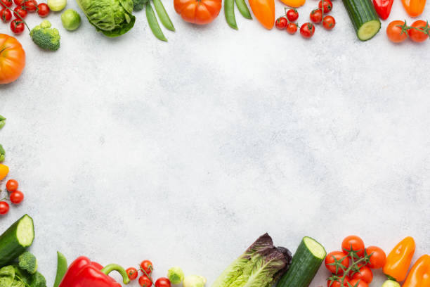 istock Fresh raw ingredients for salad 1219019043