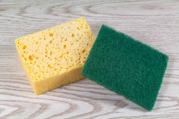 istock Synthetic sponge and scrub pad 1219026597