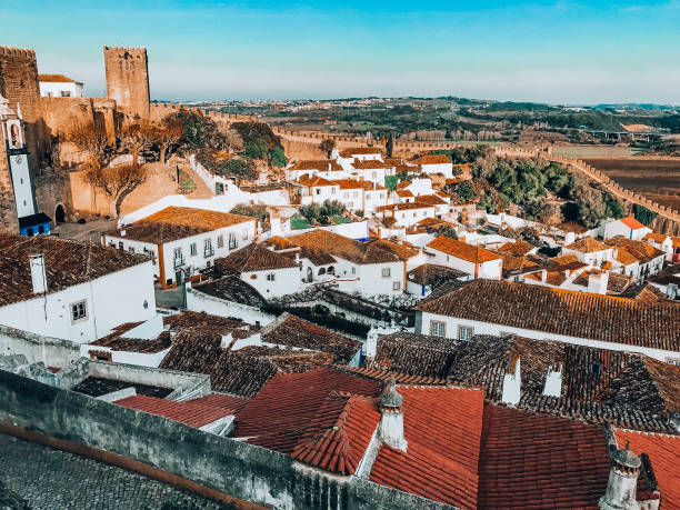 Typical Portuguese architecture - fotografia de stock