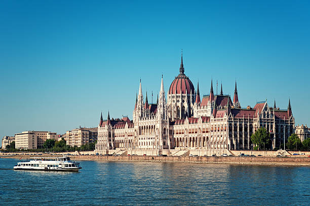 istock Hungarian Parliament and River Danube in Budapest 121904317