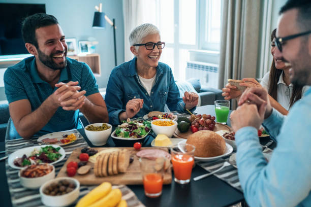 istock Family healthy brunch 1219044142