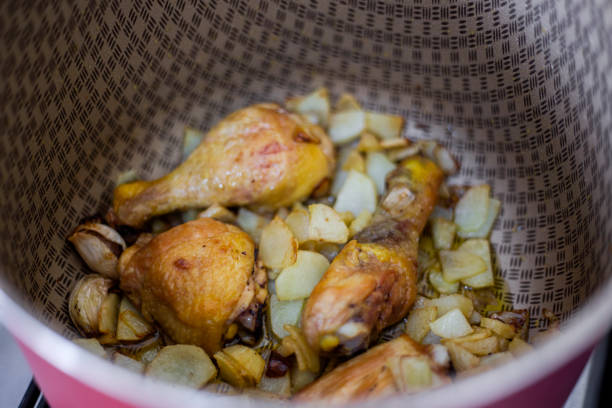 istock Mexican food, chicken and potatoes 1219046046