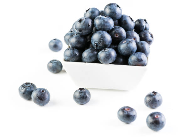 istock fresh blueberry in white plate 1219047311
