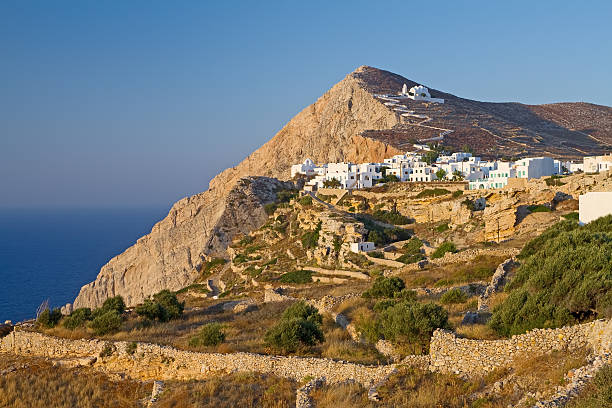 Folegandros Island, Greece stock photo