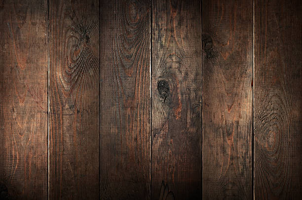 istock Old weathered wood planks. 121905687