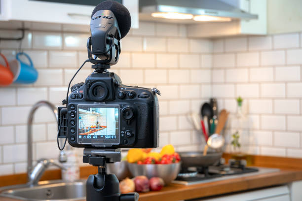 istock Before filming in domestic kitchen. 1219057442