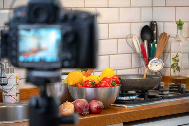 istock Before filming in domestic kitchen. 1219057468