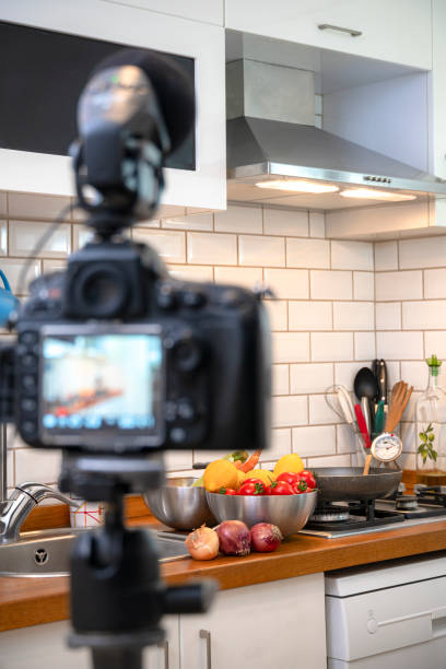 istock Before filming in domestic kitchen. 1219057512
