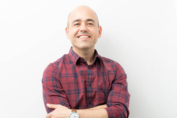 istock Happy guy with arms crossed 1219057562