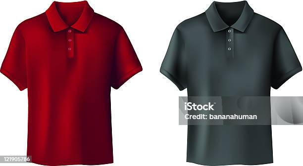 Maglietta Polo - Immagini vettoriali stock e altre immagini di Abbigliamento - Abbigliamento, Abbigliamento casual, Adulazione