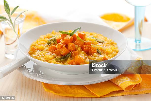 Foto de Risoto De Abóbora e mais fotos de stock de Risoto - Risoto, Moranga - Cucúrbita, Abóbora