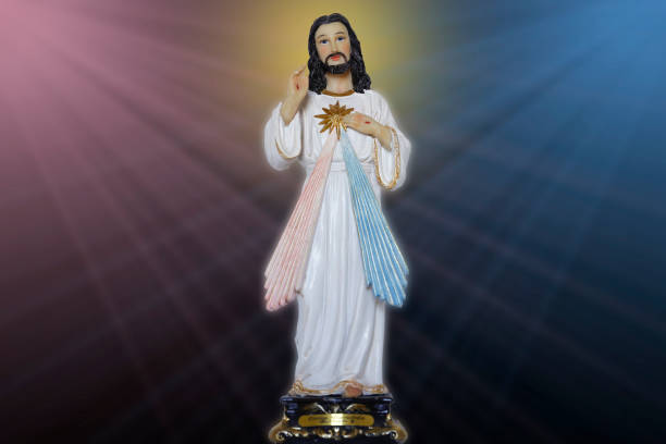 istock Statue of the merciful Jesus 1219064549