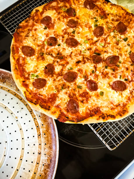 istock Homemade Pepperoni Pizza 1219066518