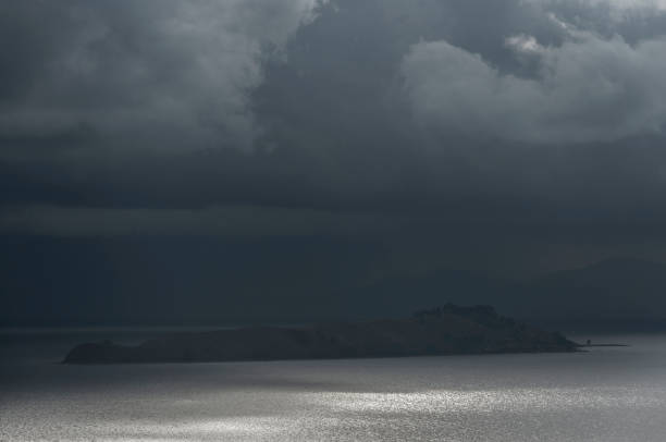 istock Thunderstorm on Moon Island, Titicaca Lake, Bolivia 1219068230