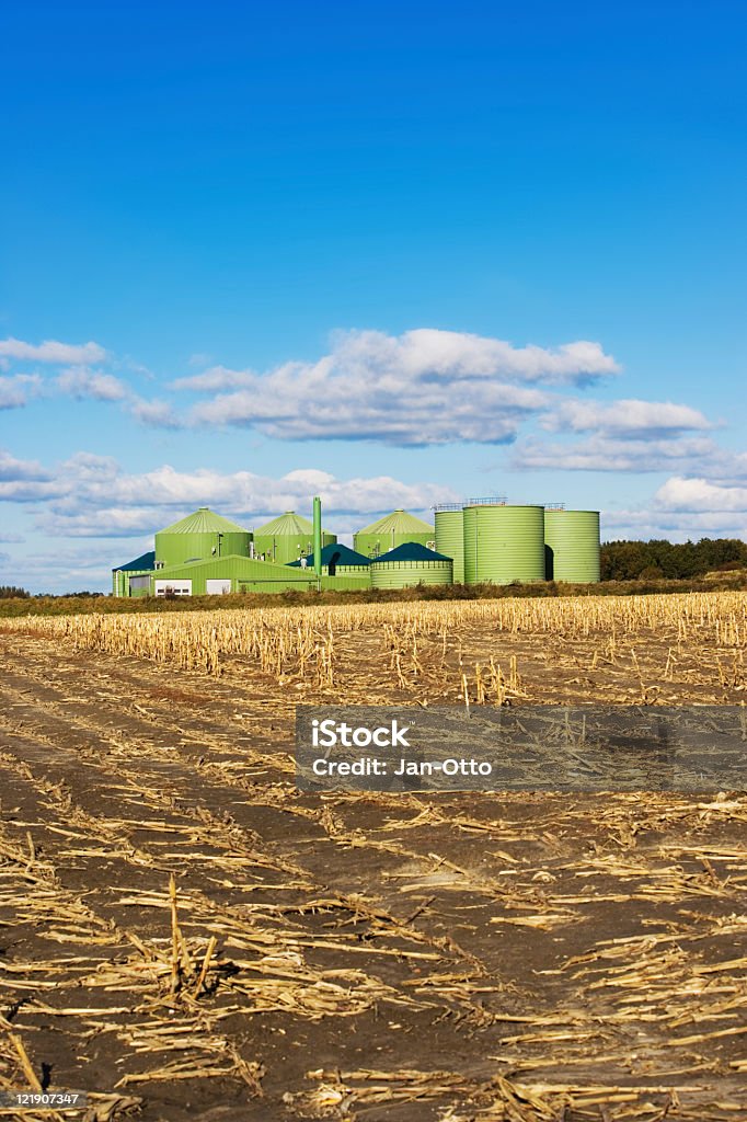 Biogas fahren Plant - Lizenzfrei Biologieunterricht Stock-Foto