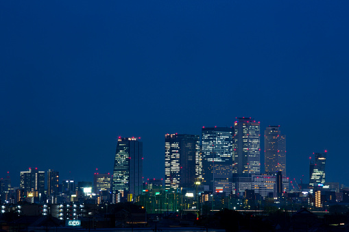 Night view of Nagoya